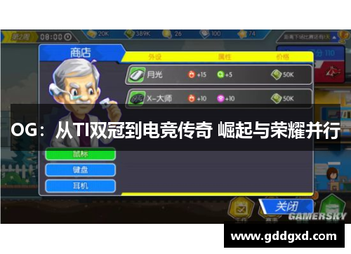 OG：从TI双冠到电竞传奇 崛起与荣耀并行